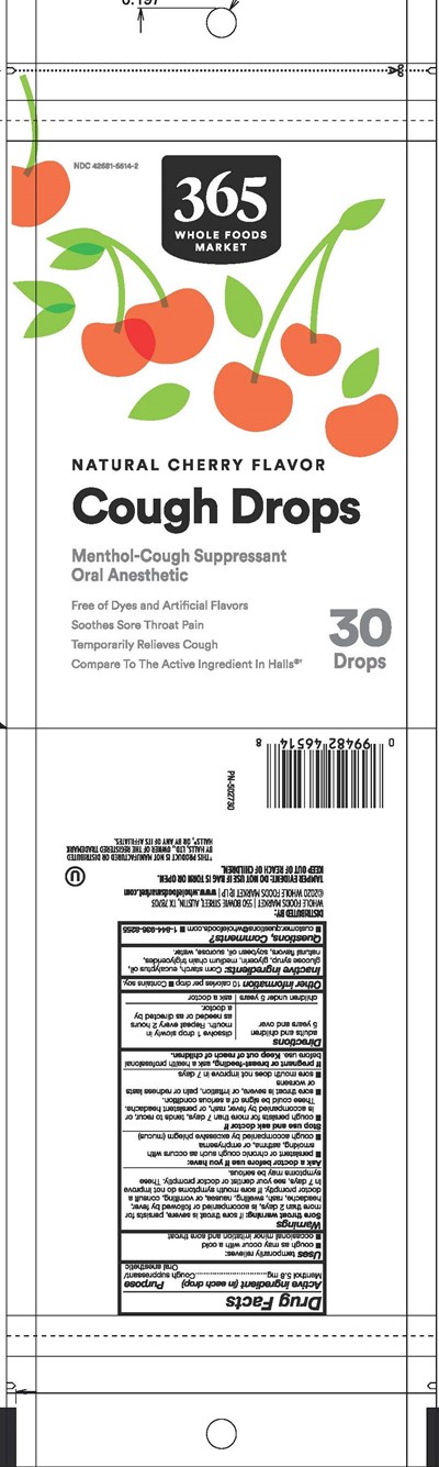 Wf 365 Natural Cherry 30ct Cough Drops (Wf 365 Natural Cherry 30ct Ndc 42681 6514 2)
